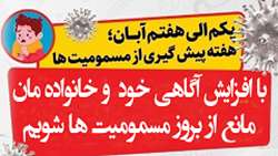 شعار و روز شمار هفته پیشگیری از مسمومیت ها سال 1401 